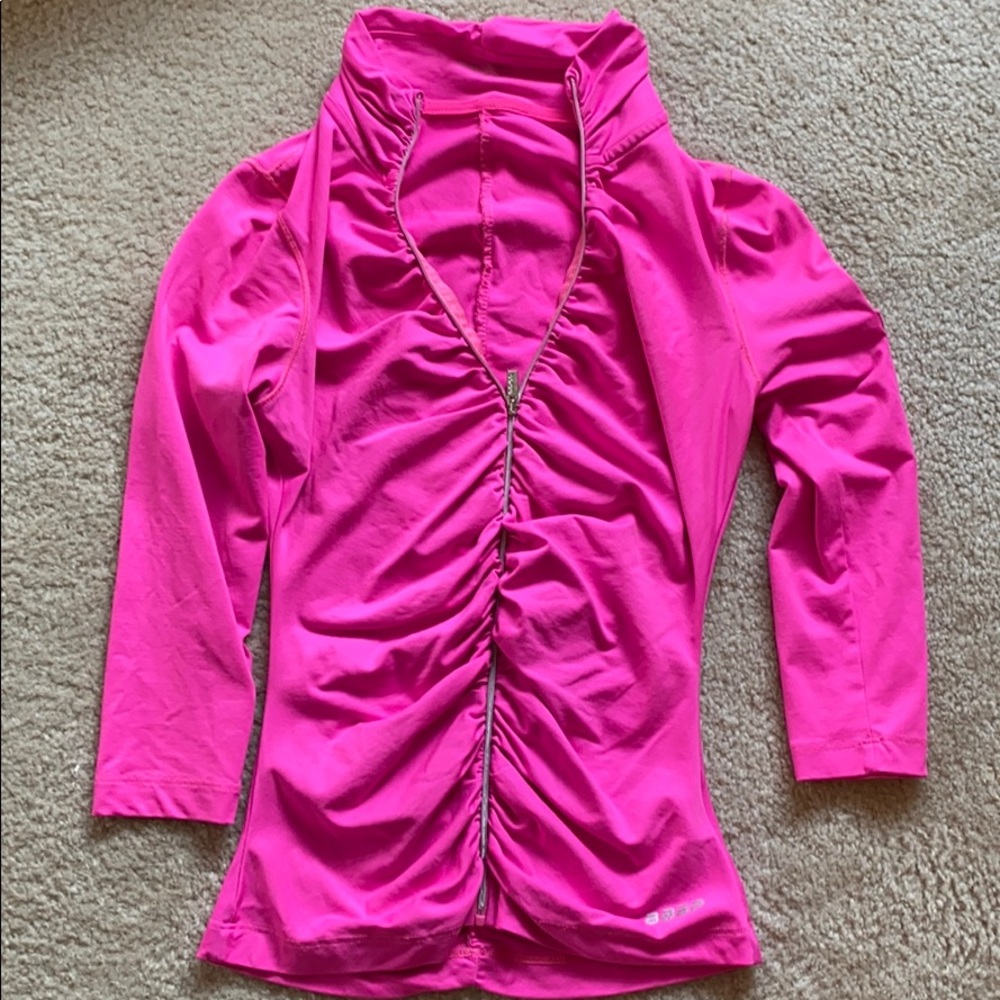 Bebe Sport hot pink jacket